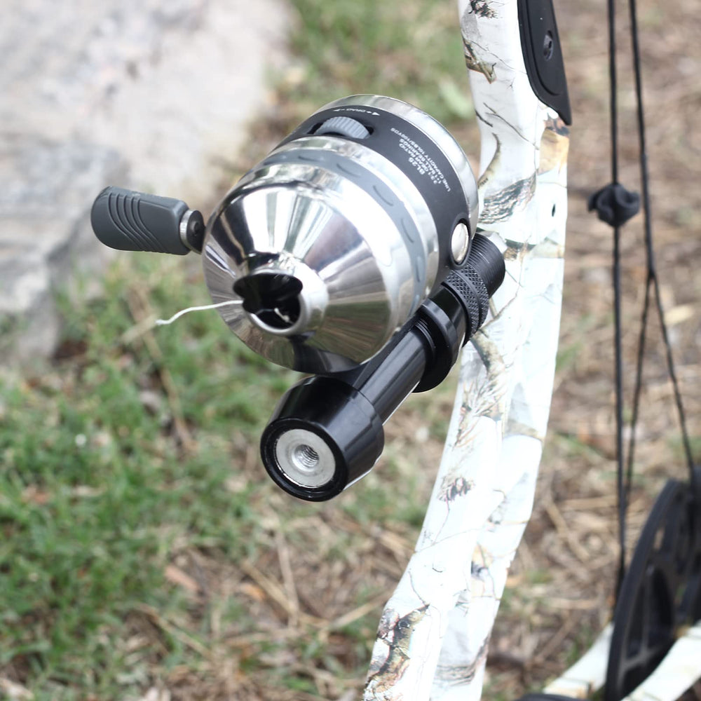 Spincast reel with fishing line included