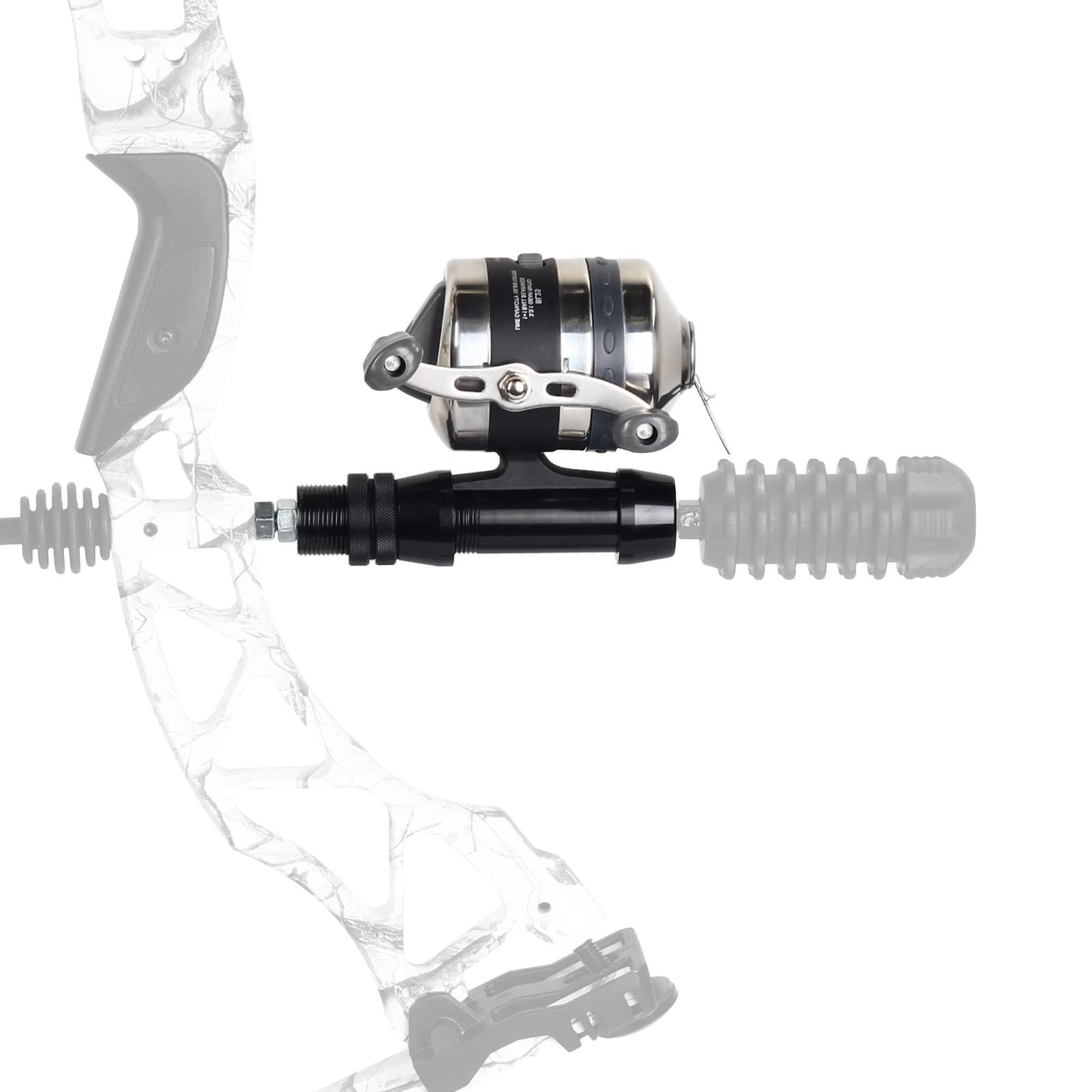 Left and right reversible handle on FENJANER bowfishing reel