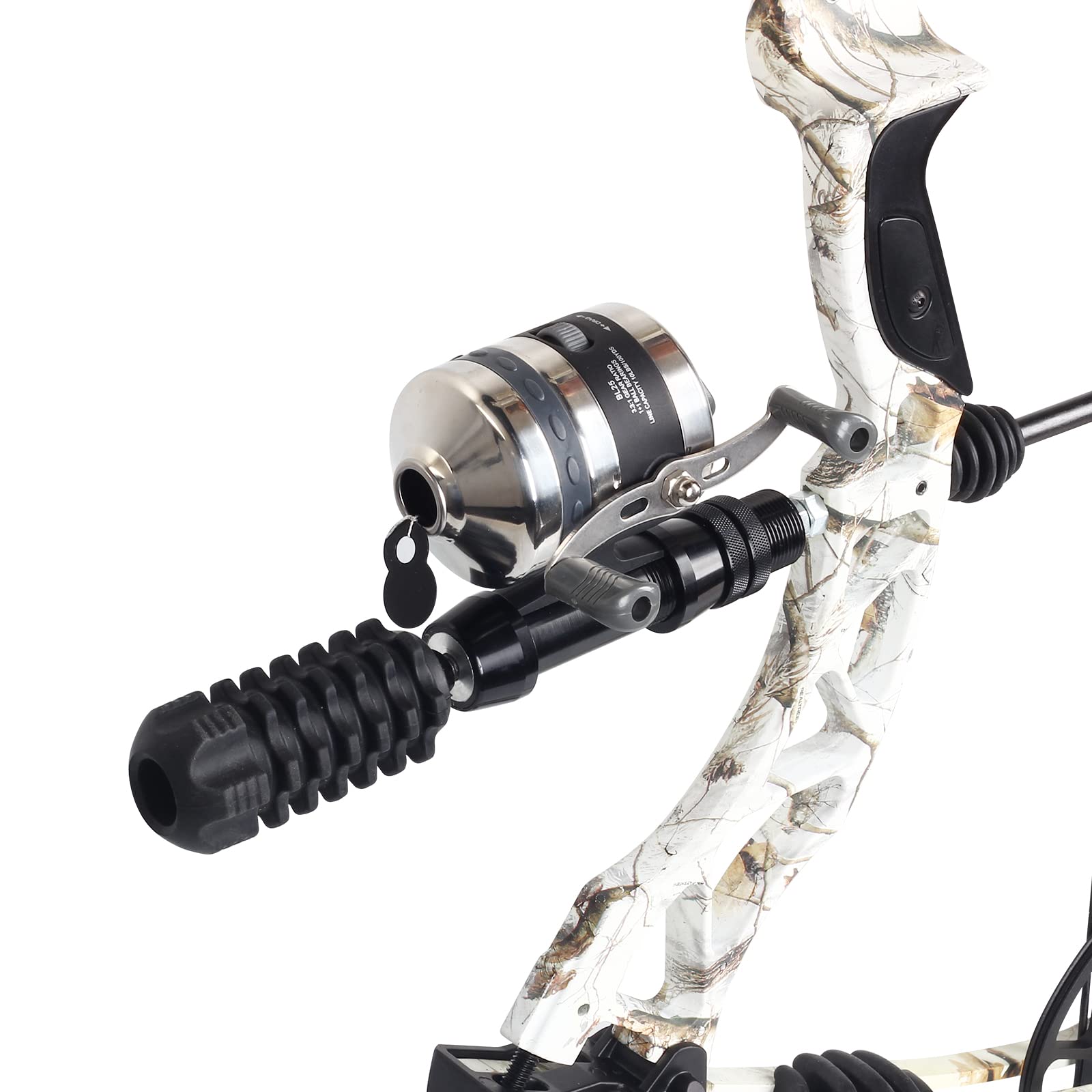Fenjaner spincast reel with line ready for immediate fishing
