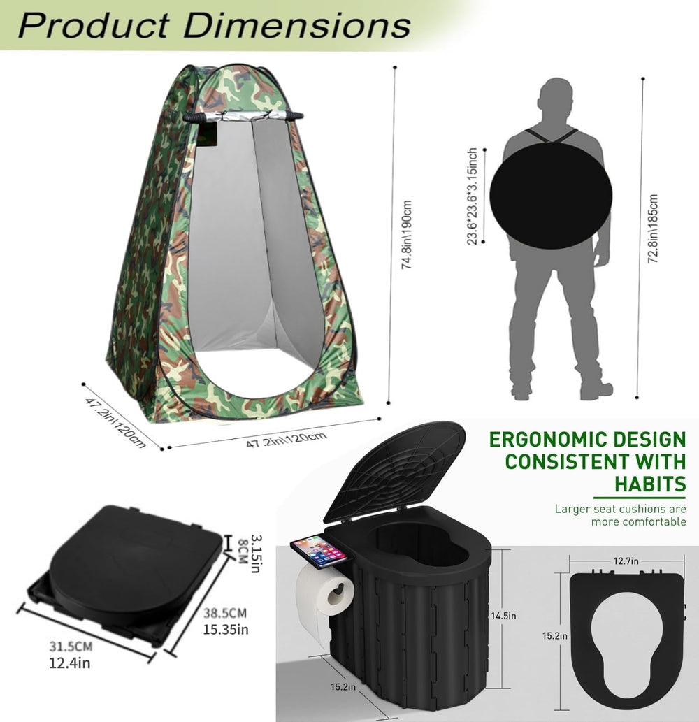 FENNIDICE compact storage bag for effortless trip packing.