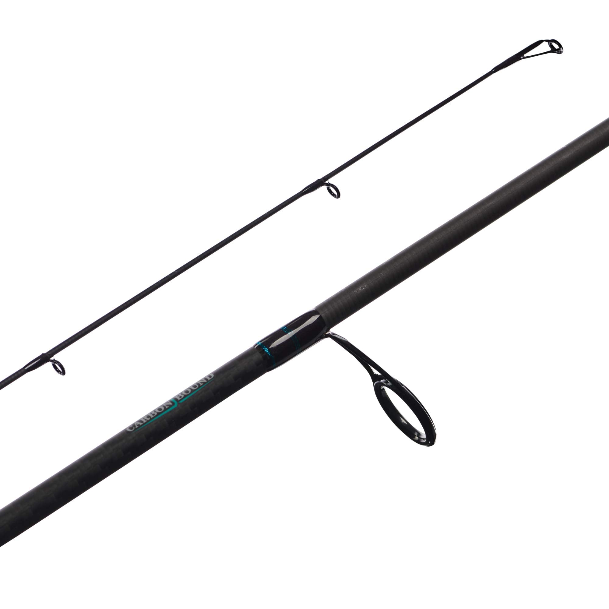 Fenwick HMG 8' Heavy Inshore rod showing Fuji Guides and carbon bound construction