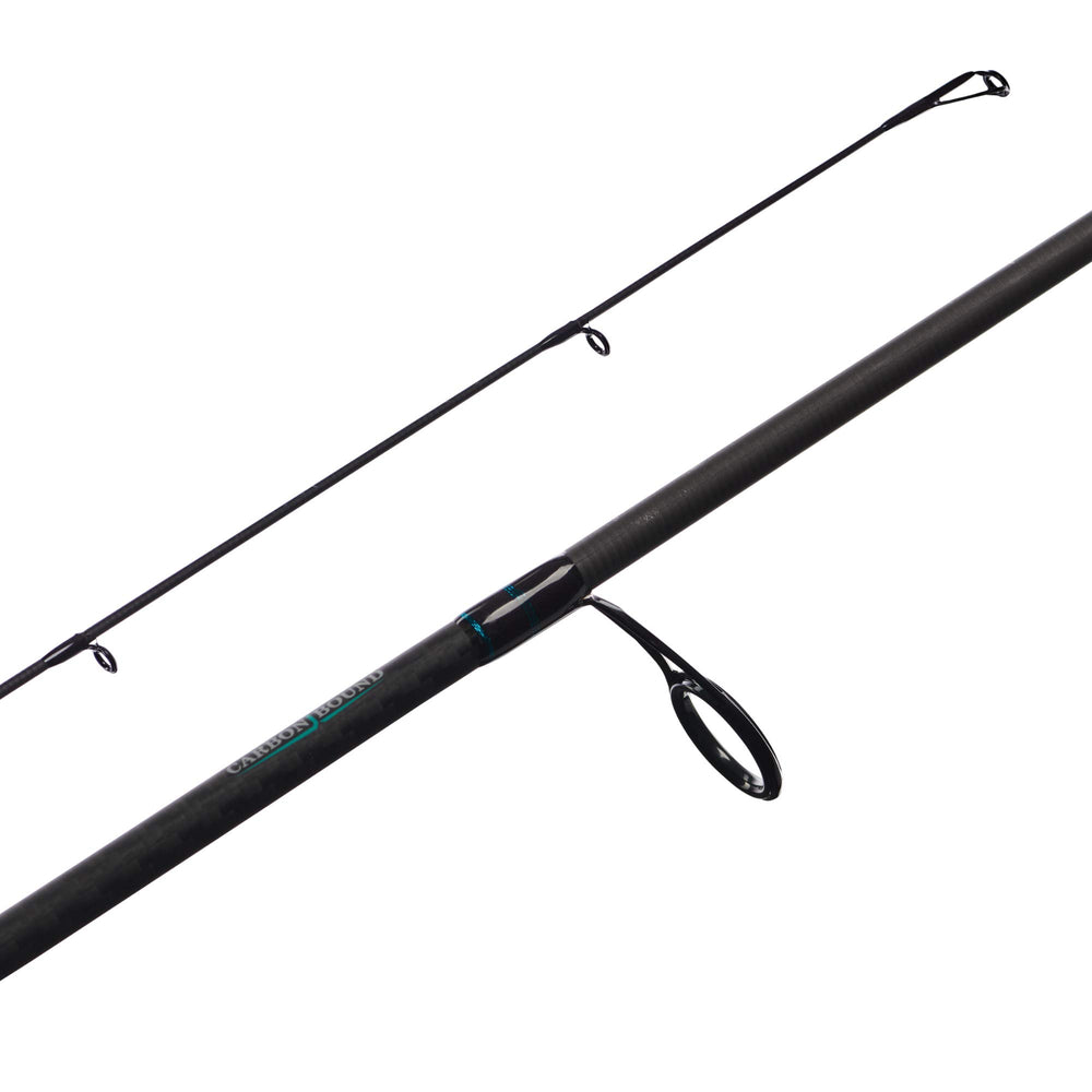 Fenwick HMG 8' Heavy Inshore rod showing Fuji Guides and carbon bound construction