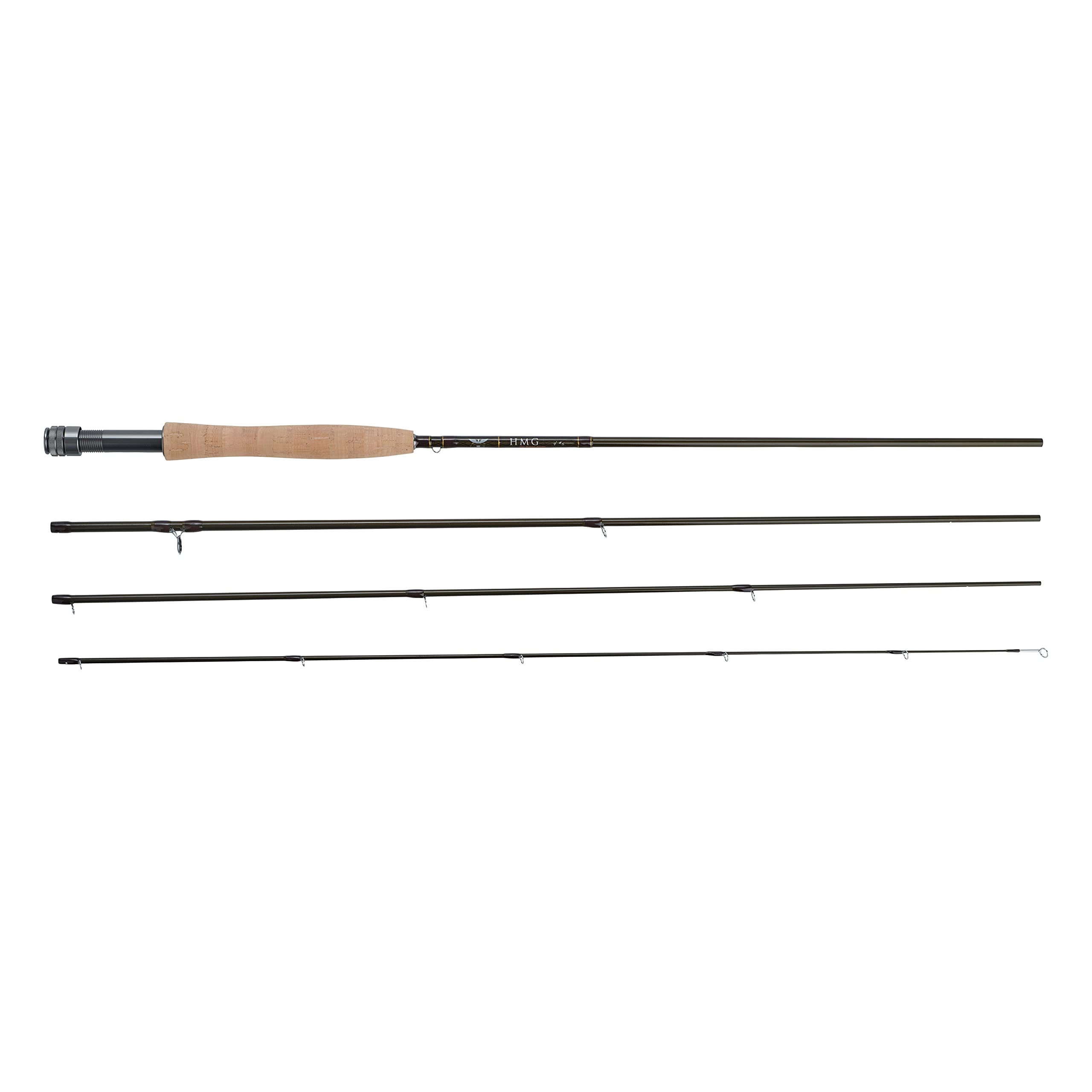 Fenwick HMG fly rod reel seat highlighting saltwater safe hardware with twin nuts