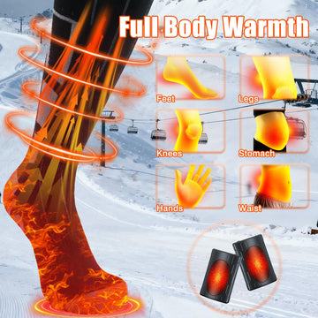 Ferdiiz carbon-fiber heating system evenly warms the entire foot.