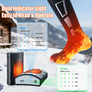 Ferdiiz four-temperature controls let you tailor warmth.