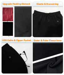 FERNIDA heated pants use carbon fiber elements for durable heat