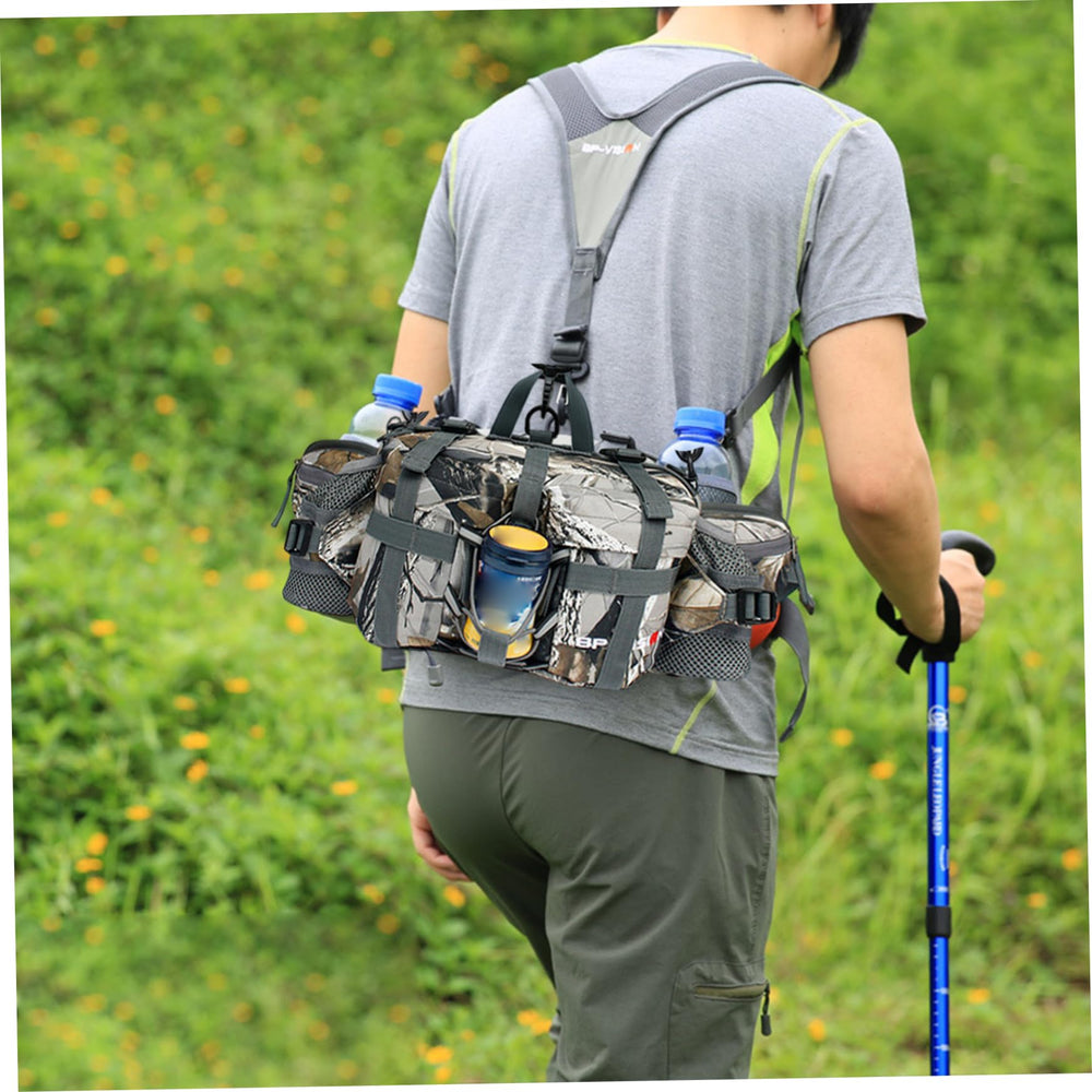 Ferricult camouflage waist straps provide secure, adjustable comfort