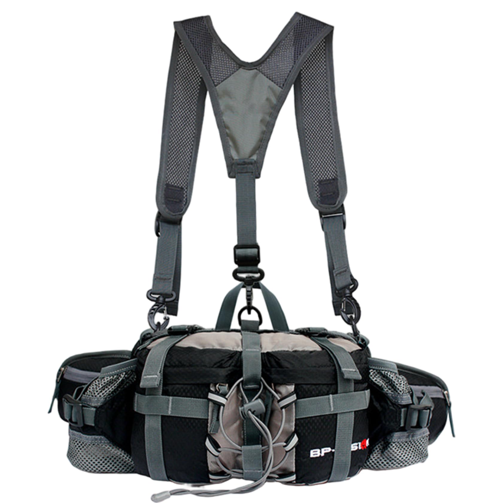 Ferricult fanny pack with water bottle holders keeps you hydrated on hikes.
