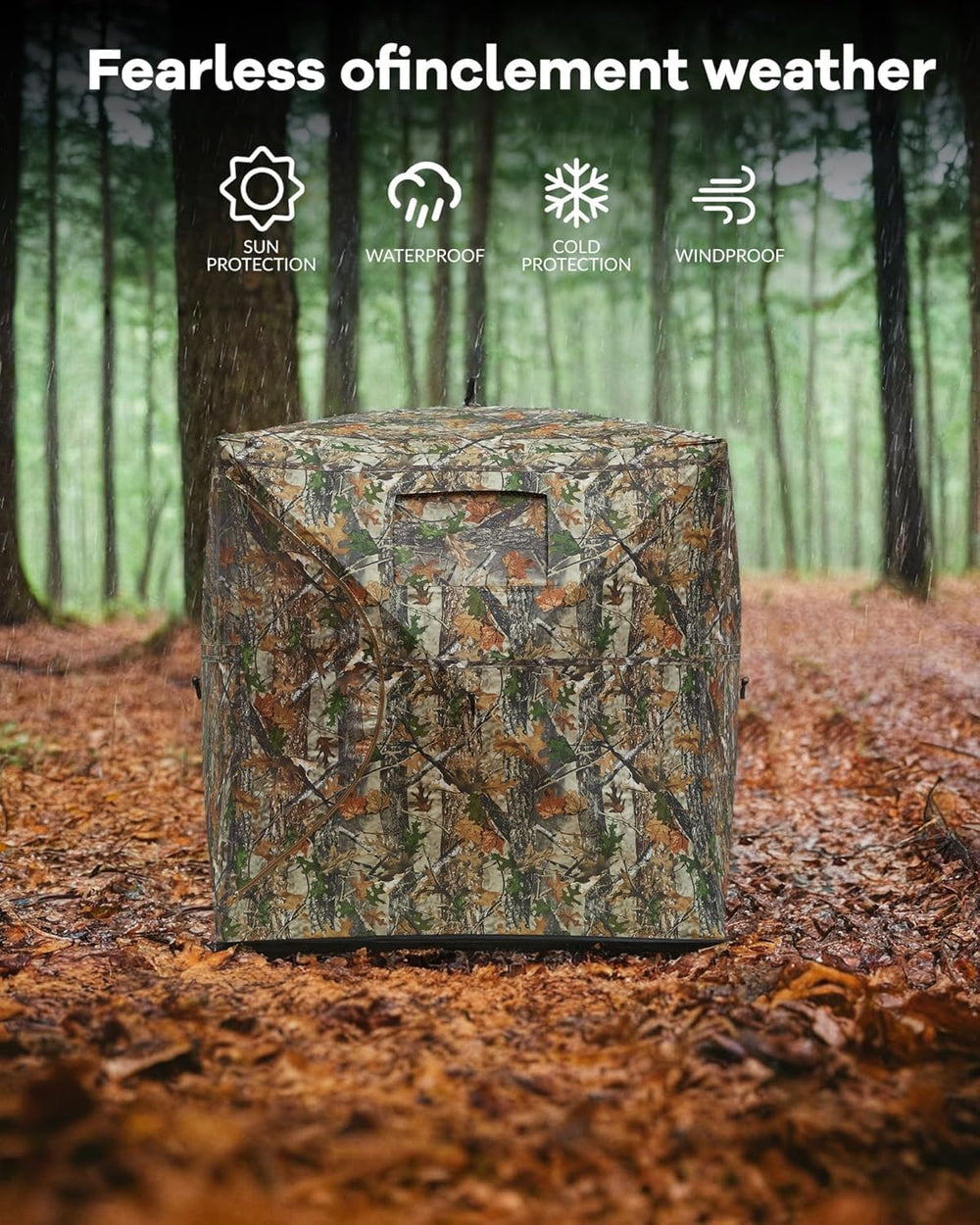 Festisoul pop up blind with quick setup and carry bag