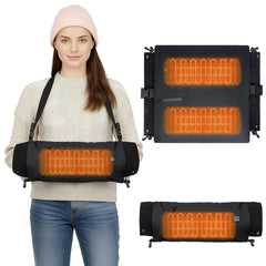 Festivalcos Rechargeable Hand Warmer front view showing portable warmth for outdoors.