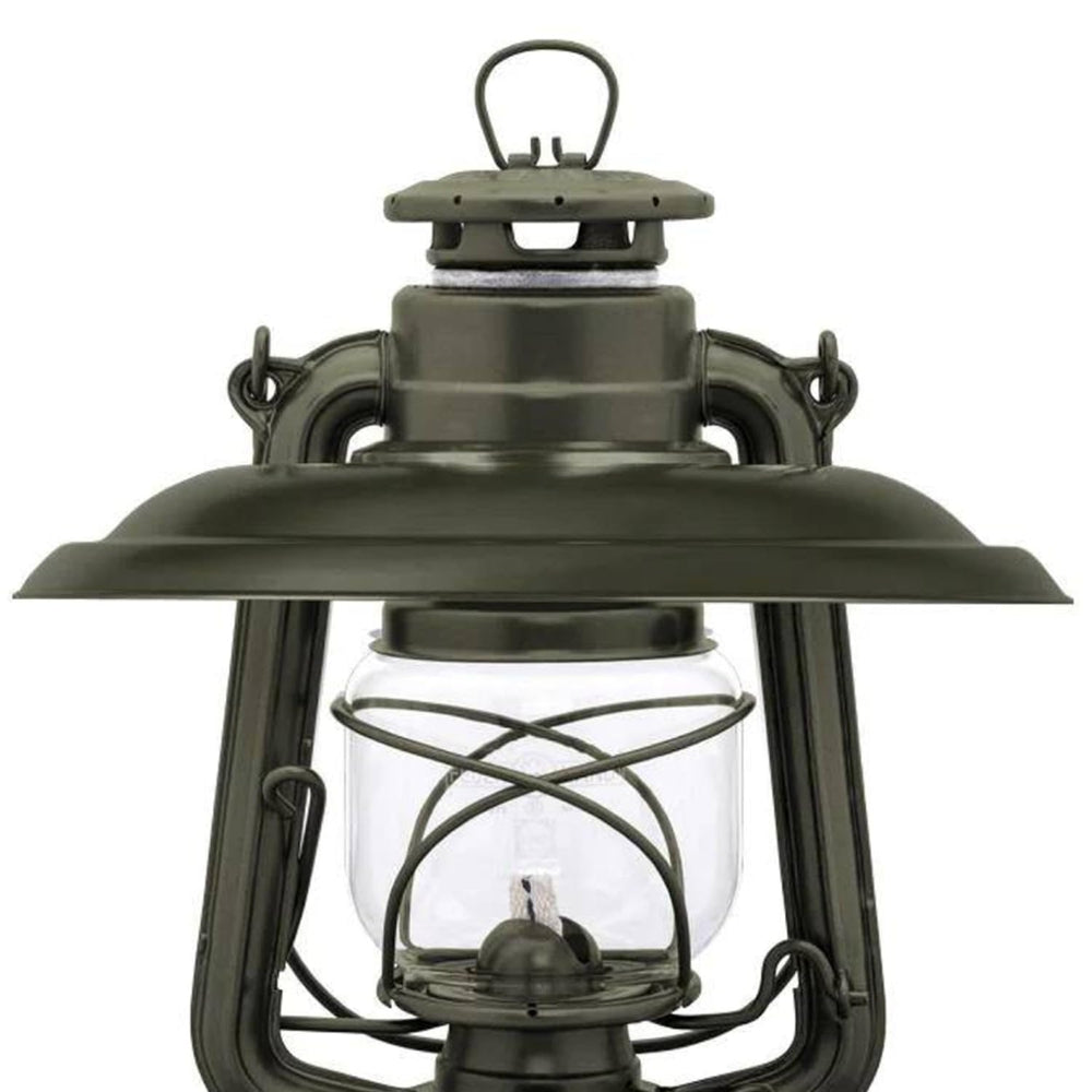 Feuerhand globe protector shade shields lantern glass from rain and dirt.