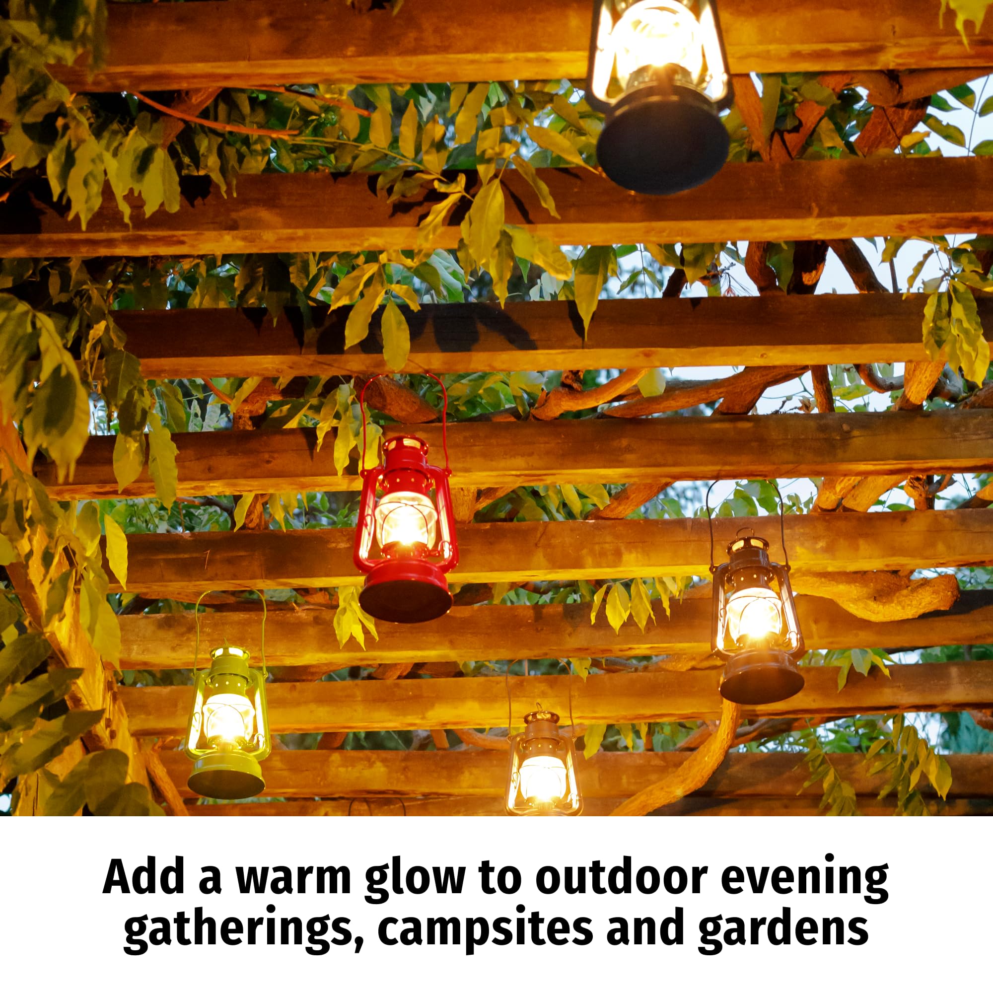 Feuerhand camping setup with lantern on patio ready for outdoor use