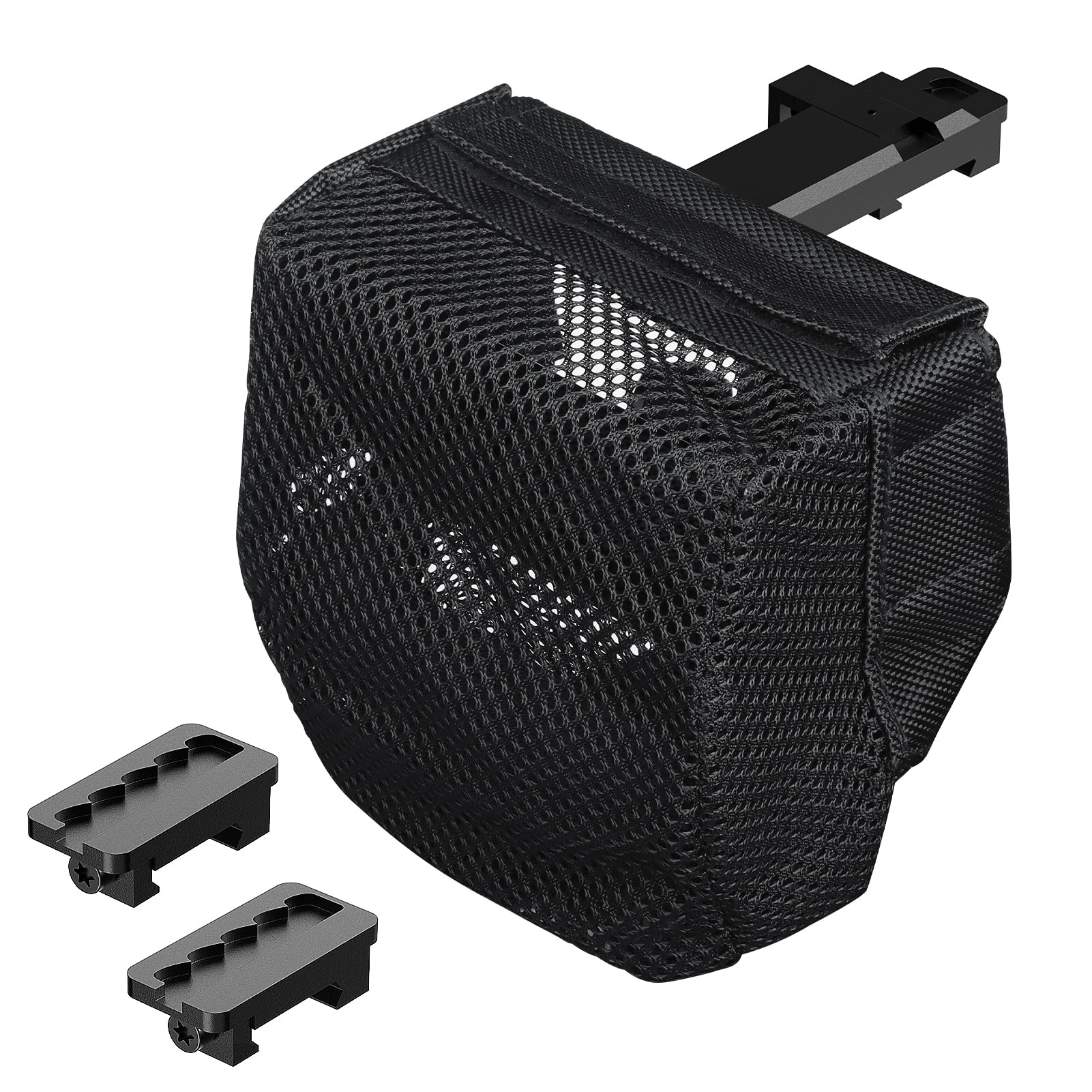 Close-up of zipper bottom on brass catcher