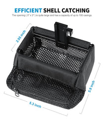 Rear view showing dual Picatinny rail mounts