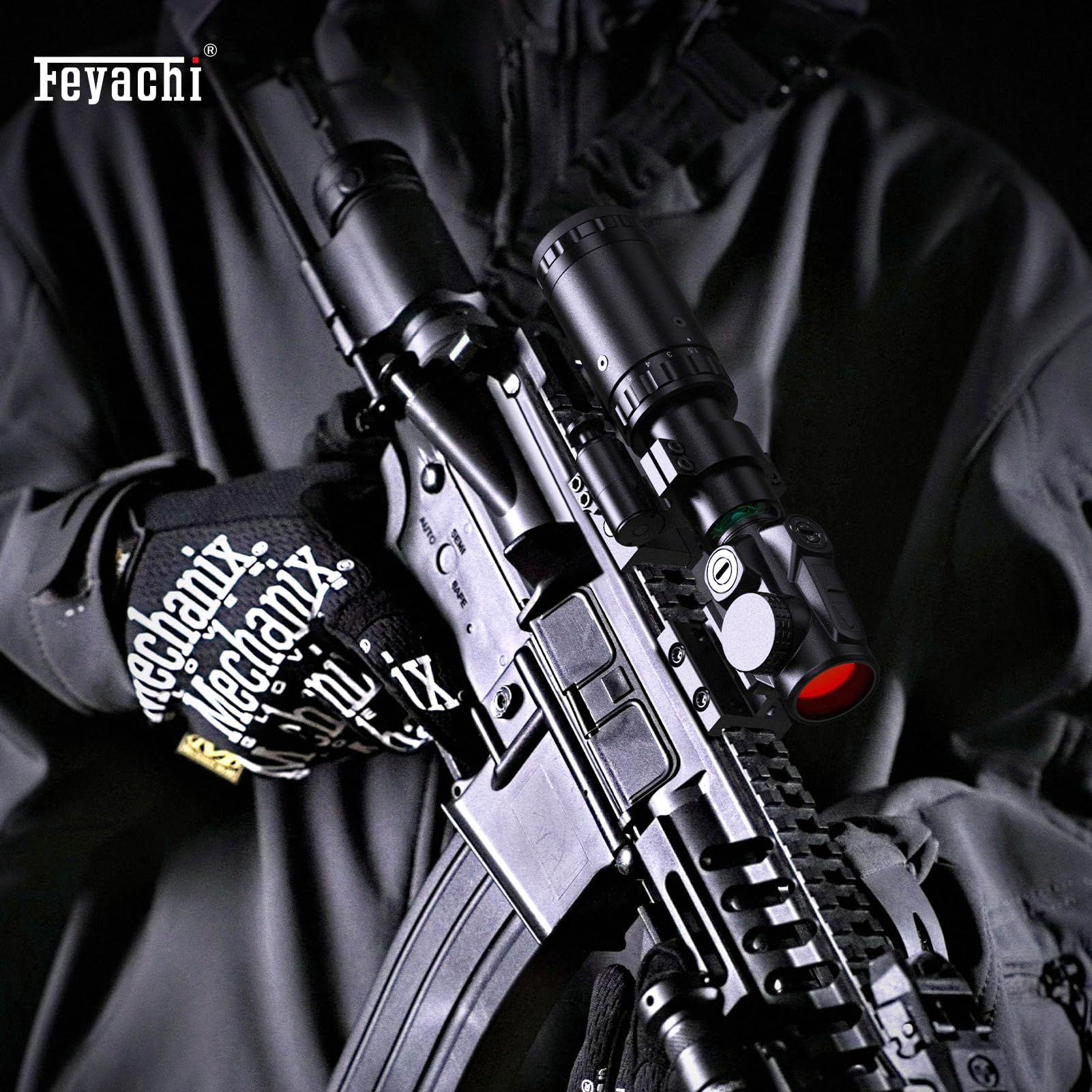 Feyachi IPX7-rated build resists rain, humidity, and rugged field use.