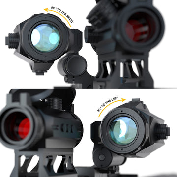 Feyachi M40 3X magnifier windage and elevation adjustments centered