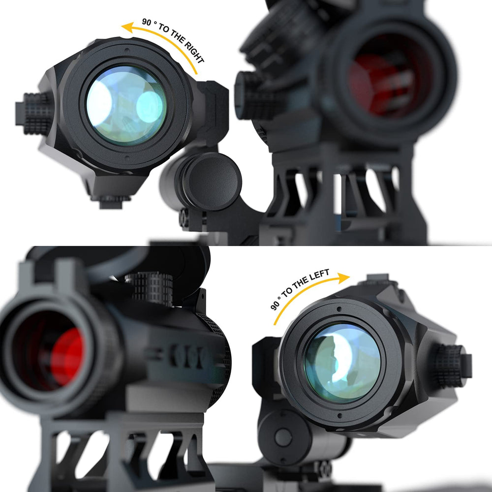 Feyachi M40 3X magnifier windage and elevation adjustments centered