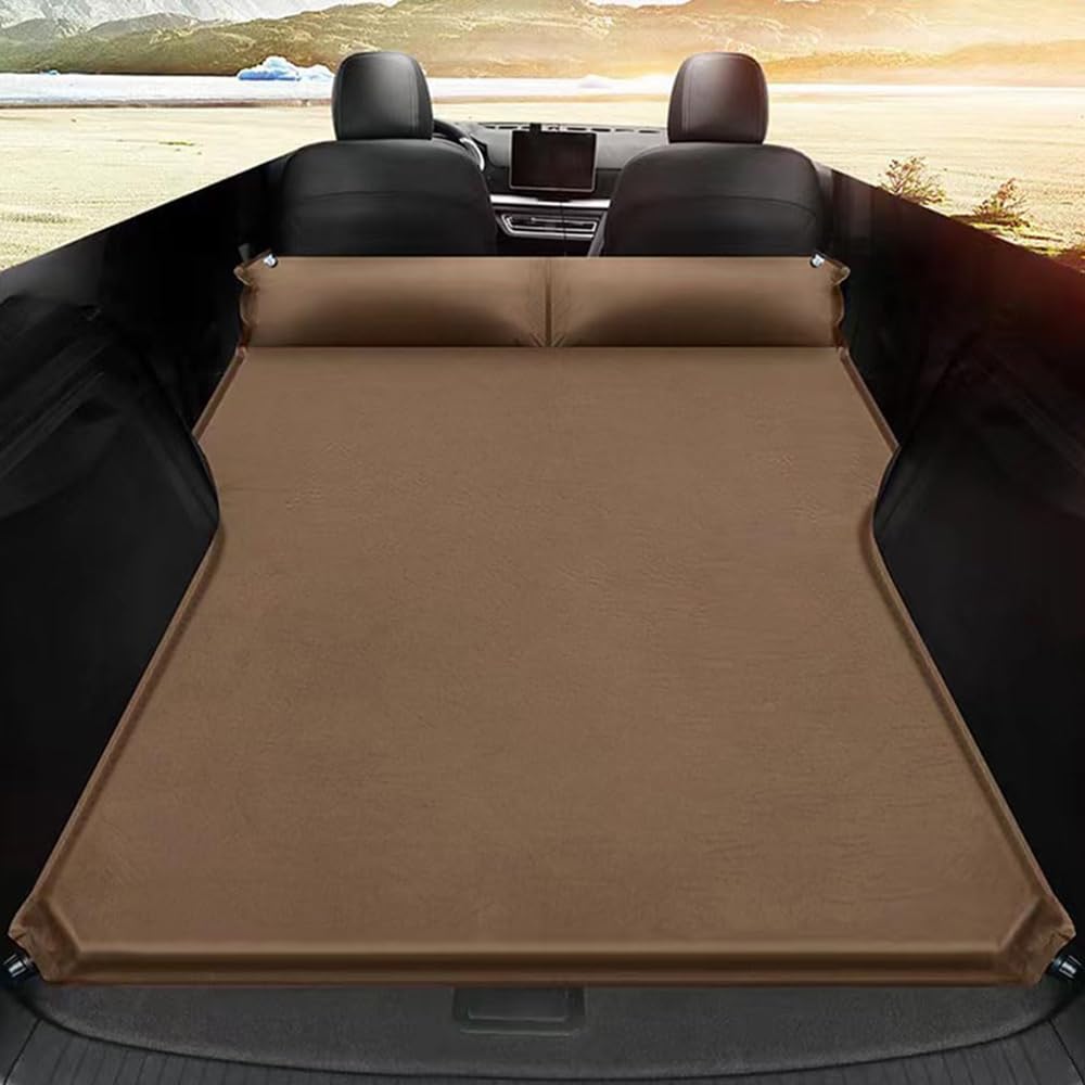 FGYLS Tesla Model S car mattress front view for road trips.