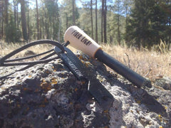 Fiber Light weatherproof fire starter sparks reliably in rain or wind
