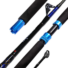 Fiblink 1-piece saltwater offshore trolling rod (6ft) delivers responsive sensitivity for big-game fishing.