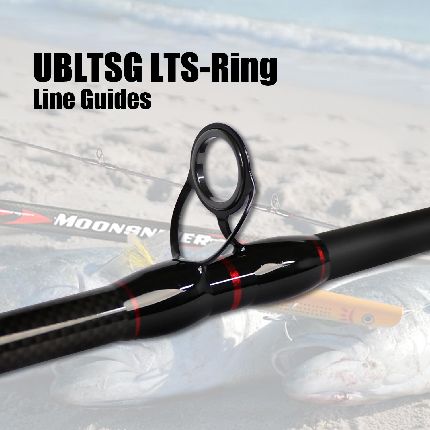 Fiblink 2-piece travel rod with DPS reel seat for quick setup.