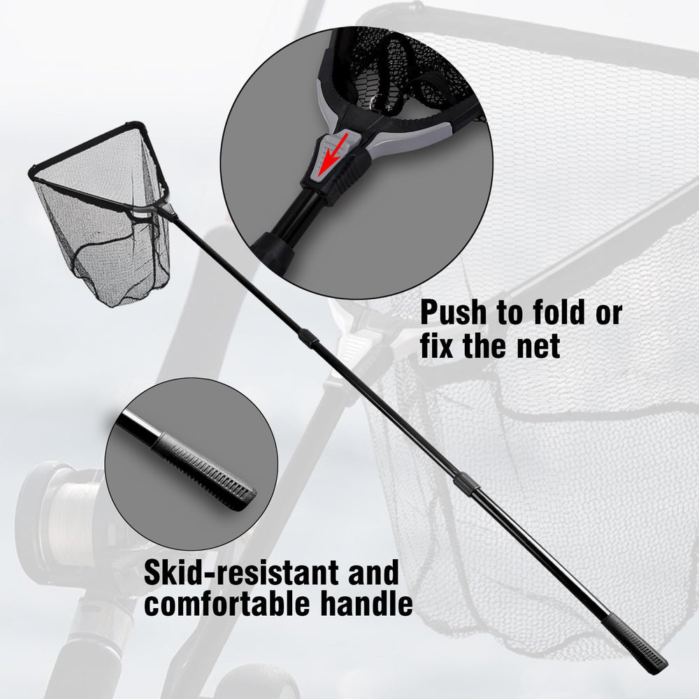 Fiblink anodized aluminum pole and hoop resist corrosion in saltwater