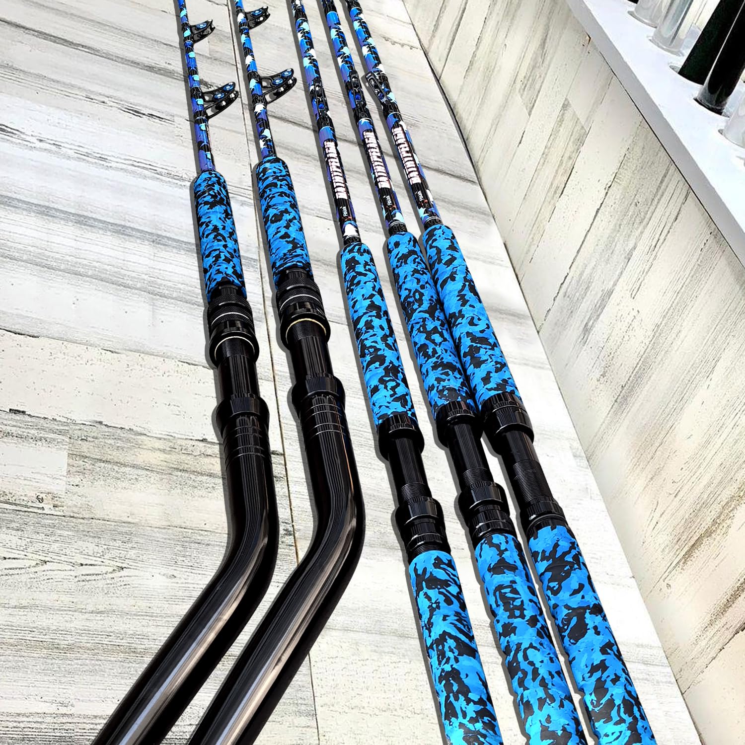 Fiblink big-game offshore fishing rod handles marlin and tuna with power.