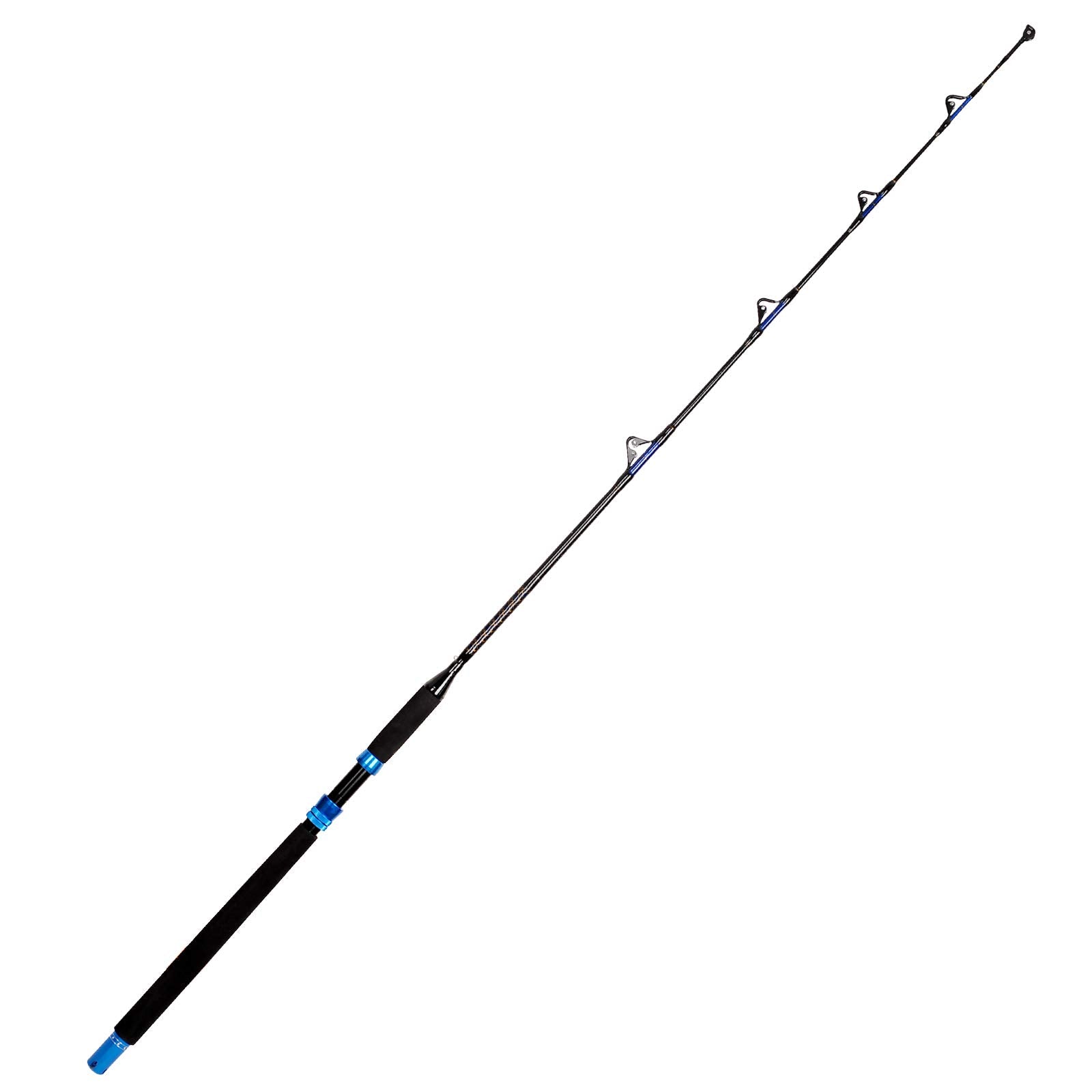 Fiblink big-game rod designed for marlin, tuna, and wahoo trolling.