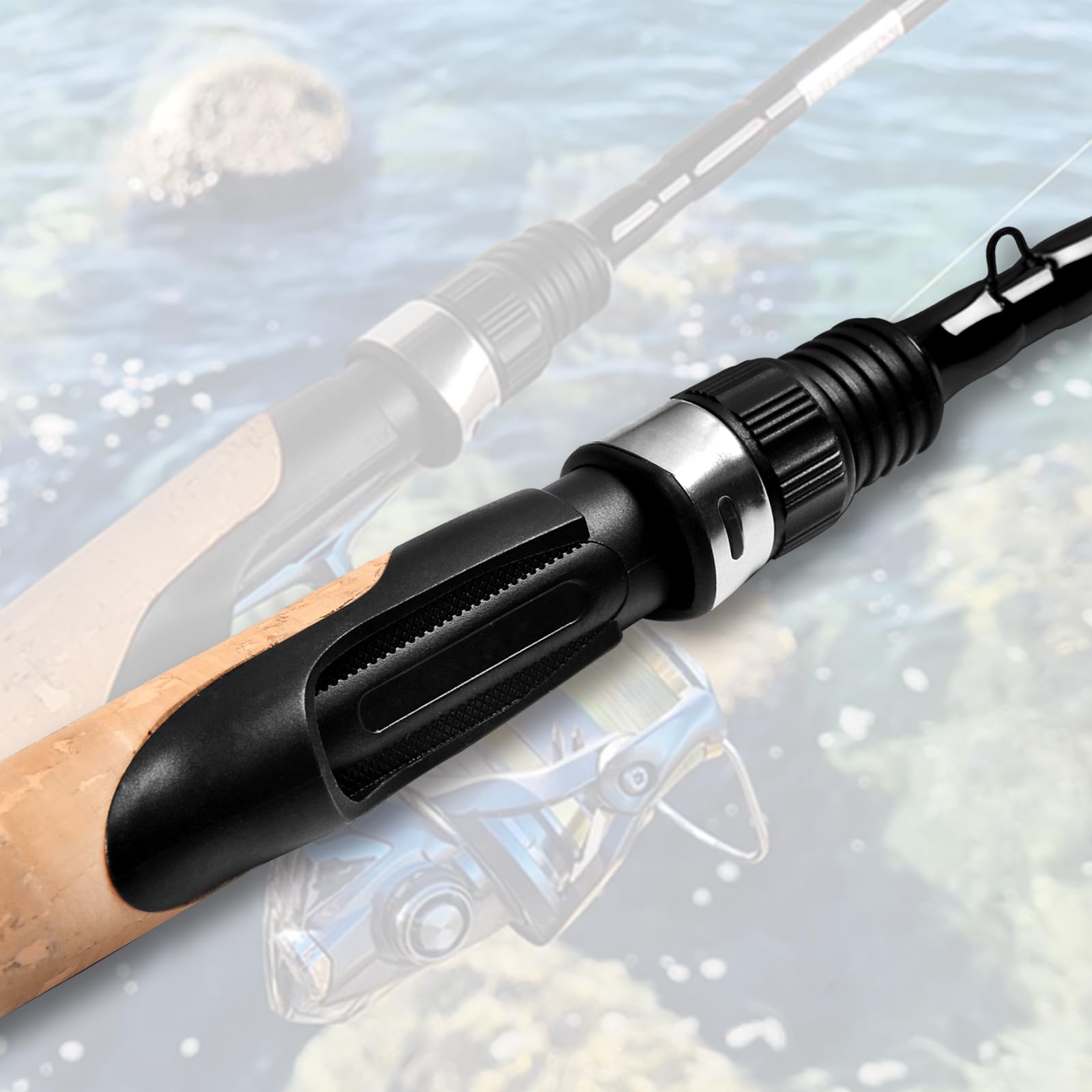 Fiblink carbon fiber construction highlights sensitivity and lightweight strength in hand.