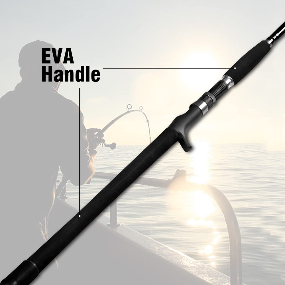 Fiblink DPS reel seat resists saltwater and keeps reels secure during battles.