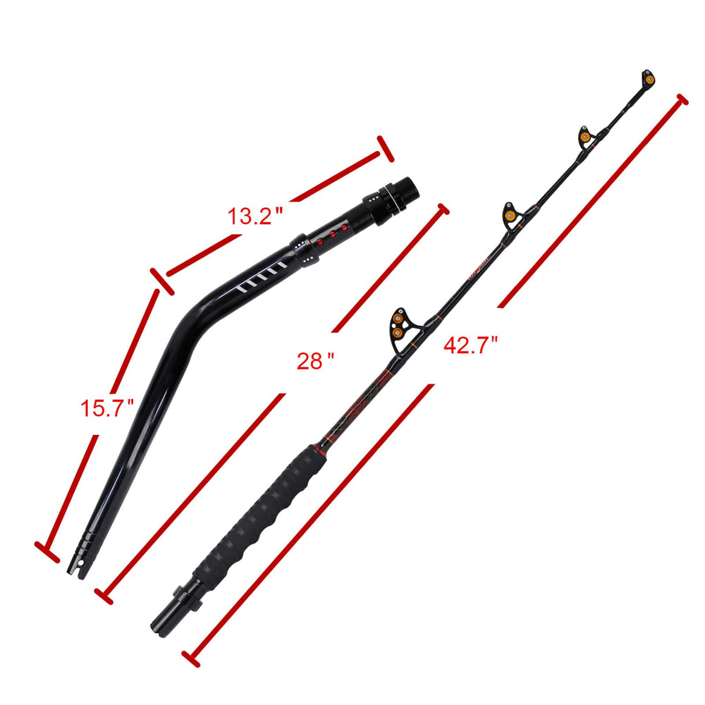 Fiblink Heavy-Duty Roller Guides protect line during trolling.