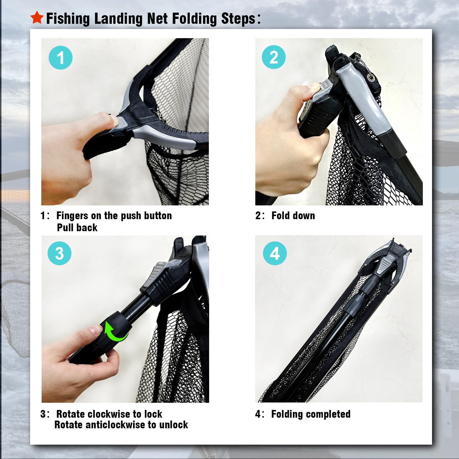 Fiblink hexagonal mesh maintains shape and reduces tangles during use