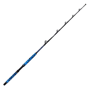 Fiblink tournament-grade rod straight/butt view signals rugged reliability.
