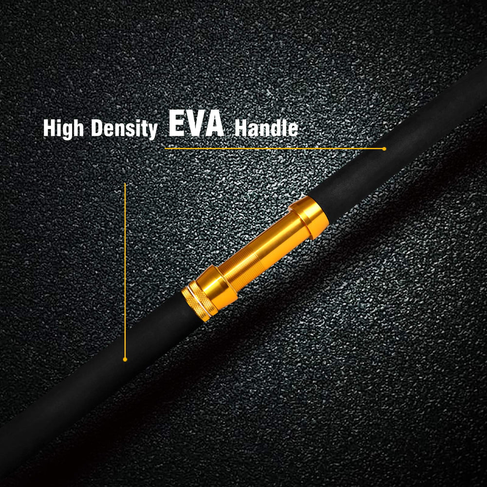 Fiblink saltwater rod 1-piece design offering added stiffness
