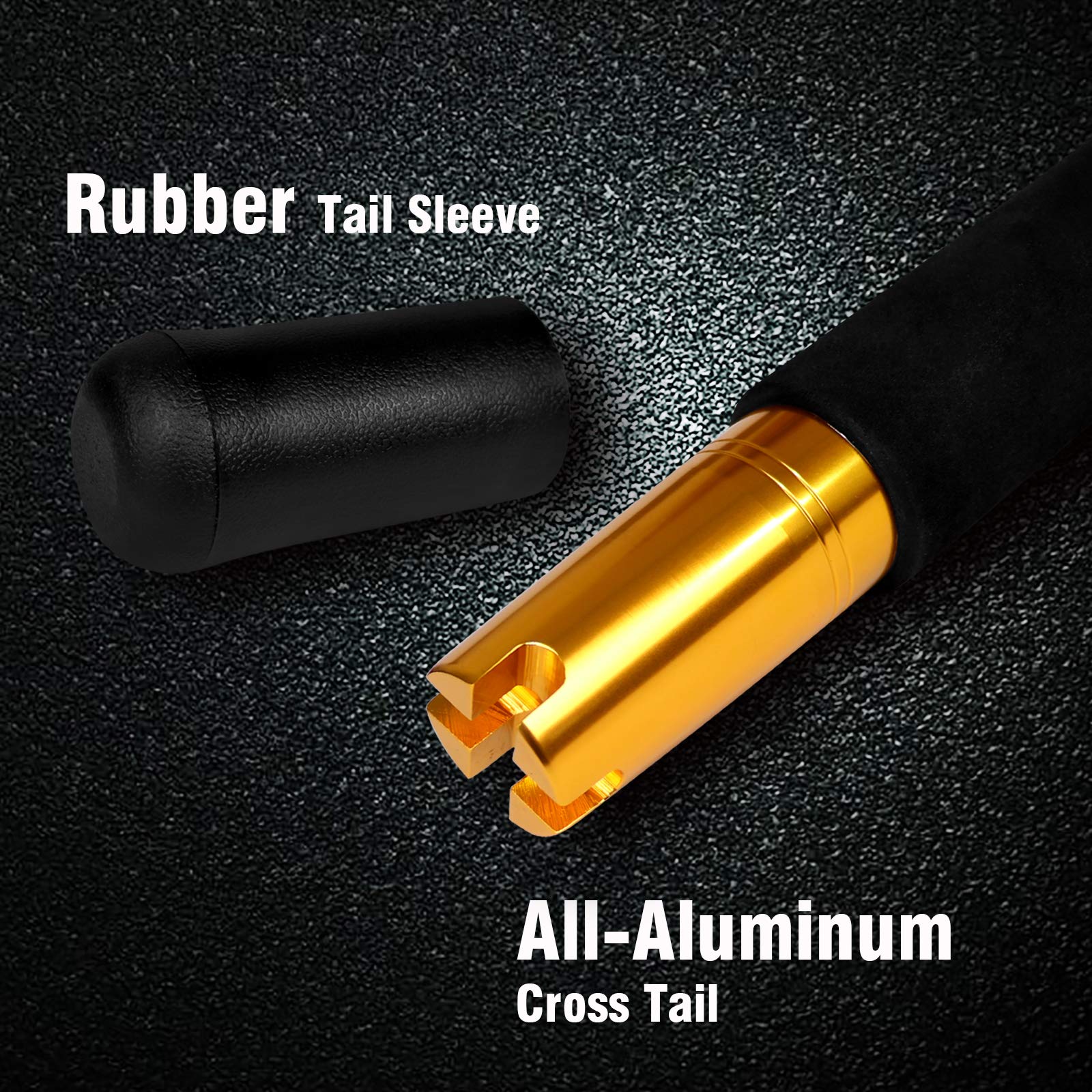 Fiblink saltwater rod 2-piece design for easy storage and transport