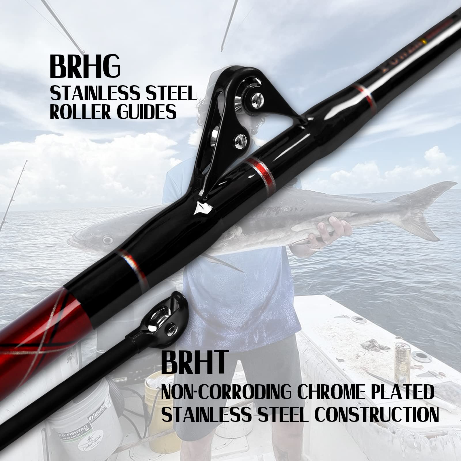Fiblink saltwater-rod-butt-leverage shows cross-shaped butt design delivering improved leverage.