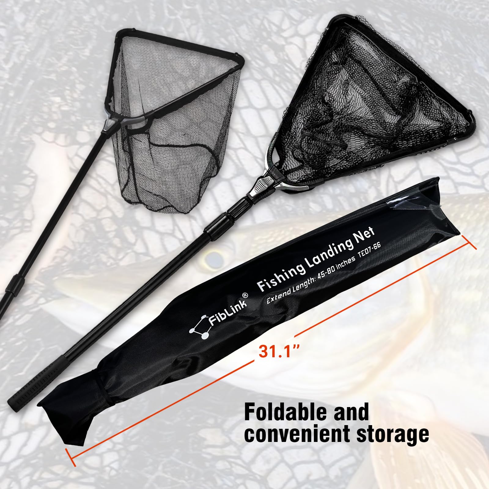 Fiblink skid-resistant PE grip keeps control when hands are wet