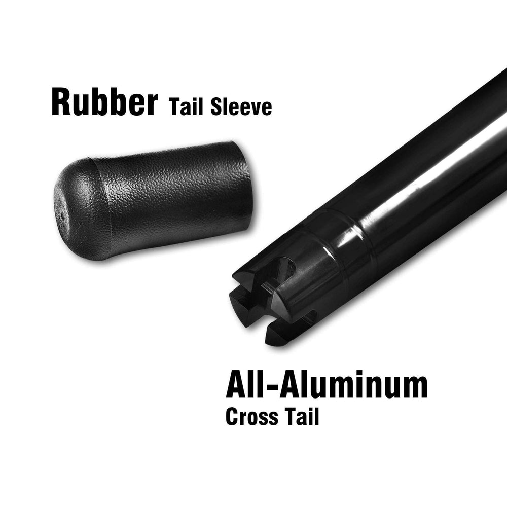 Fiblink stainless steel roller guides resist corrosion for saltwater reliability.