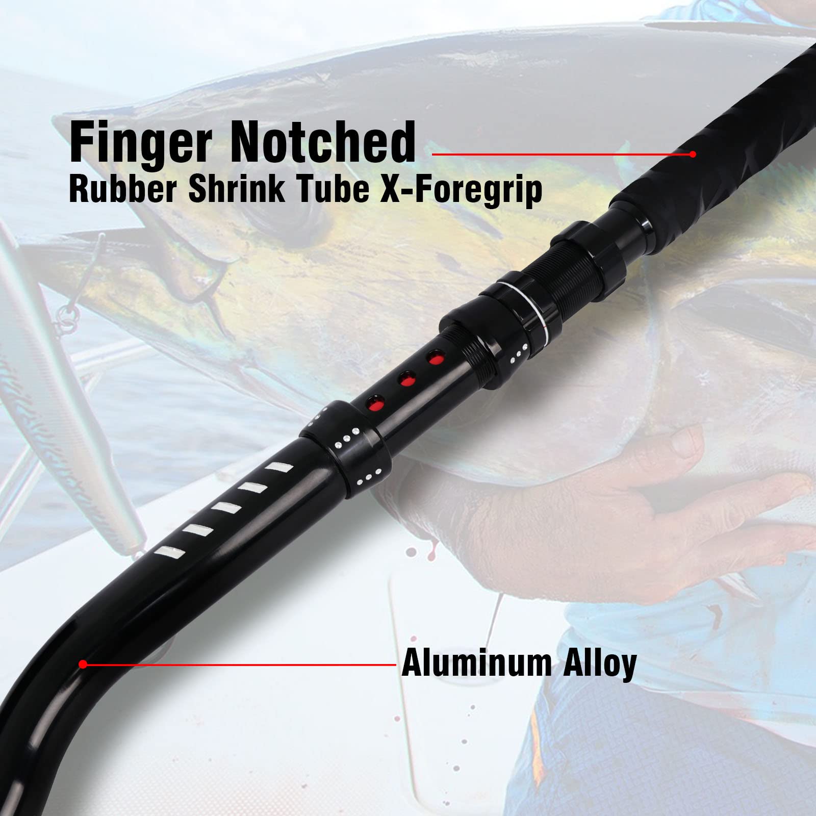 Fiblink Solid Glass Fiber Blank combines strength and sensitivity.