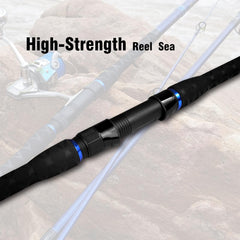Fiblink Surf Spinning Rod extreme-exposure-reel-seat protects reel and boosts durability.