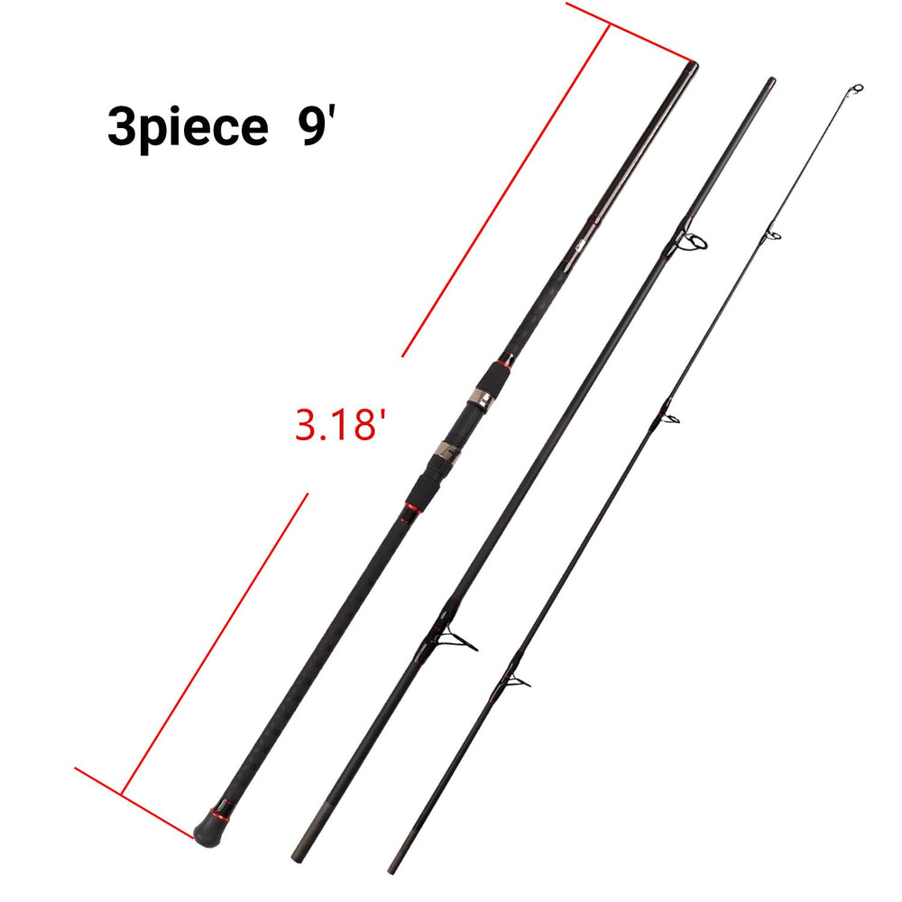 Fiblink travel rod designed for saltwater durability in coastal casts