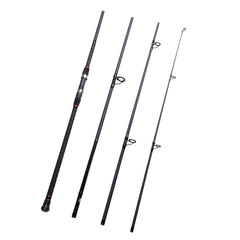 Fiblink rod with stainless steel guides and ceramic inserts for smooth, long casts