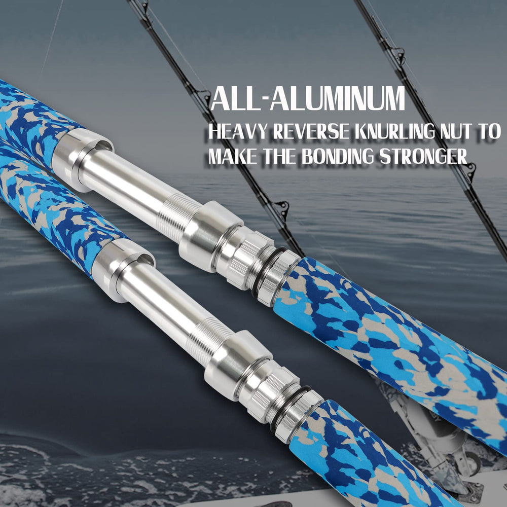 Fiblink trolling rod featuring EVA handle for sensitive grip and all-day comfort.