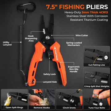 KastKing FieldLite multi-function outdoor kit components