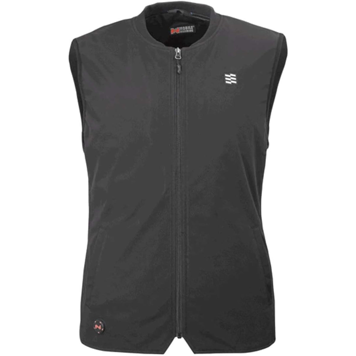 Fieldsheer Peak BT vest front view showing slim silhouette and compact warmth
