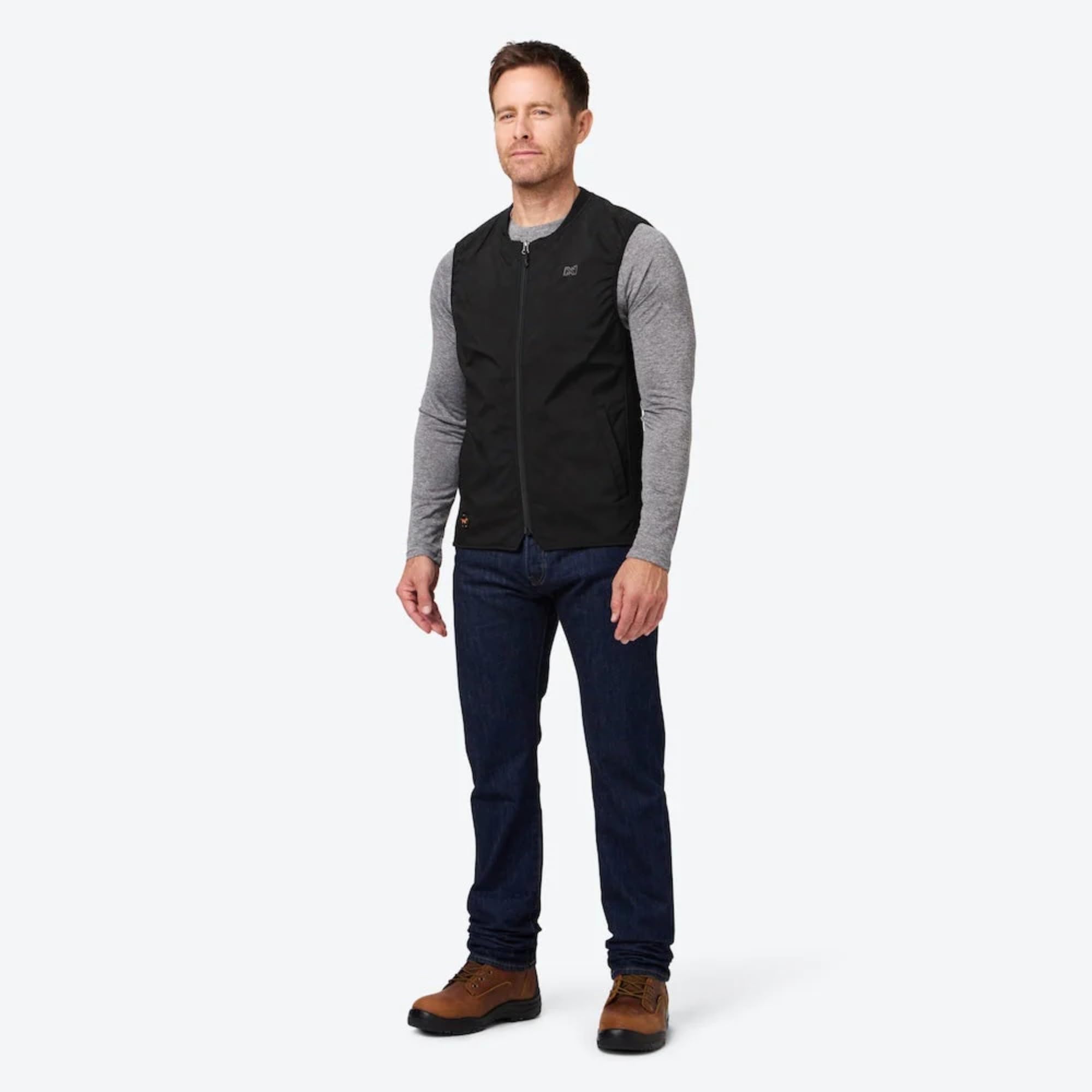 Fieldsheer Peak BT vest interior with moisture-wicking mesh speeds drying