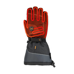 Fieldsheer Squall 2.0 heated glove back view shows wind protection.