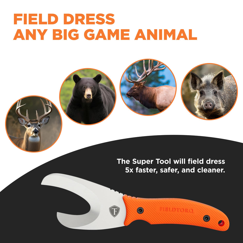 FieldTorq Field Dressing Kit two-stage sharpener for on-site edge refresh.