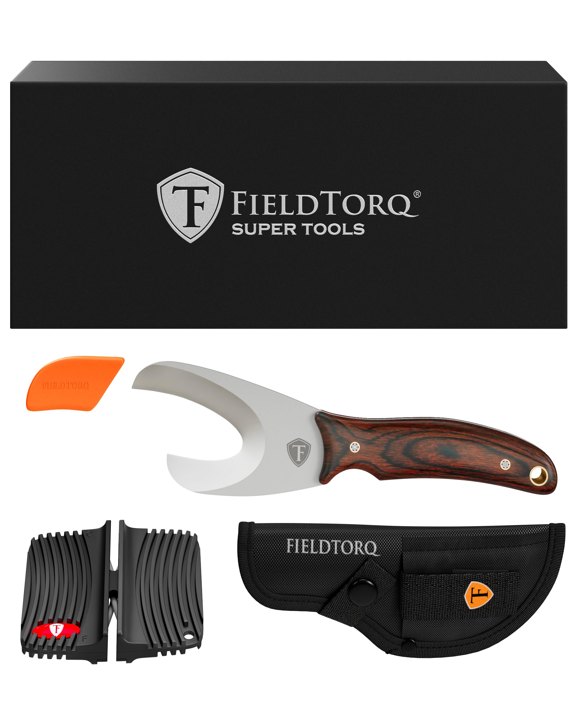 Fixed blade design eliminates blade loss and replacement concerns