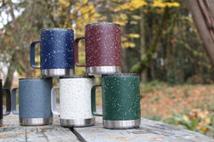 FIFTY/FIFTY color-variety mug showcases versatile options for any kit.
